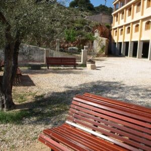 Casa de colònies Ribera d'Ebre Pati